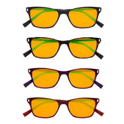 eyekeeper.com 4 Pack Cat Eye Blue Light Blocking Reading Glasses DSDT1793 Eyeglasses