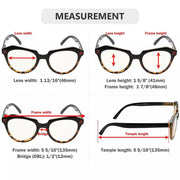 eyekeeper.com 4 Pack Cat-eye Blue Light Filter Reading Glasses UV2110 Eyeglasses