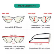 eyekeeper.com 4 Pack Cat-eye Blue Light Filter Reading Glasses UV2121 Eyeglasses