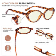 eyekeeper.com 4 Pack Cat-eye Blue Light Filter Reading Glasses UV2124 Eyeglasses