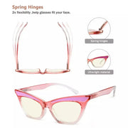 eyekeeper.com 4 Pack Cat-eye Blue Light Filter Reading Glasses UV2132 Eyeglasses