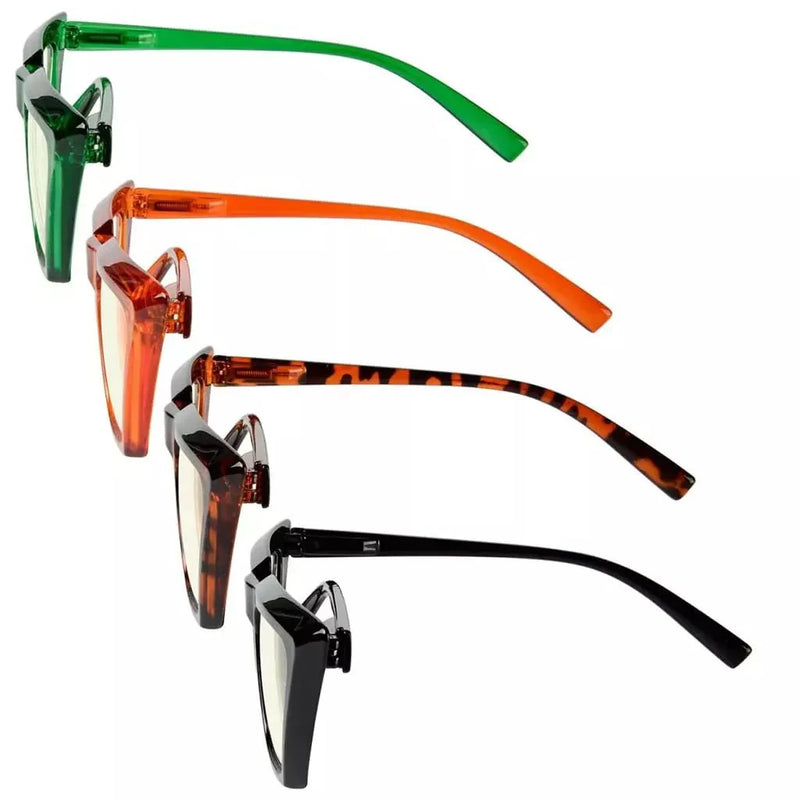 eyekeeper.com 4 Pack Cat-eye Blue Light Filter Reading Glasses UV2138 Eyeglasses