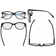 eyekeeper.com 4 Pack Cat-eye Blue Light Filter Reading Glasses UVFH1570 Eyeglasses