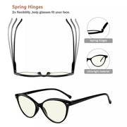 eyekeeper.com 4 Pack Cat-eye Blue Light Filter Reading Glasses UVR9112 Eyeglasses