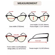 eyekeeper.com 4 Pack Cat-eye Blue Light Filter Reading Glasses UVR9112 Eyeglasses