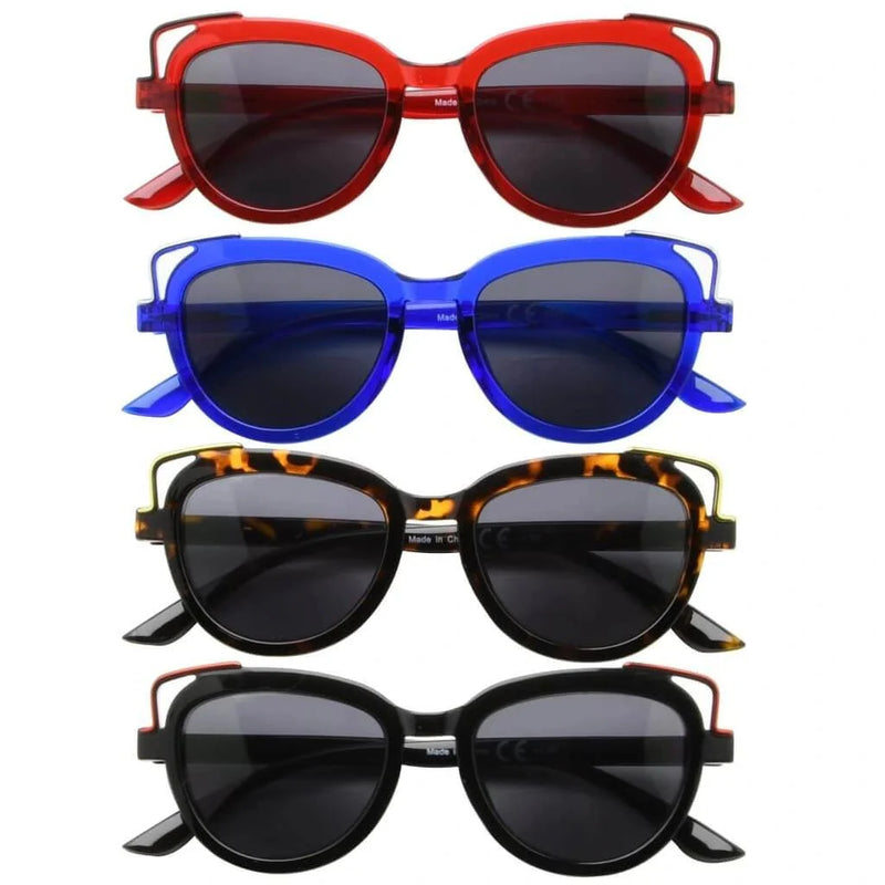 eyekeeper.com 4 Pack Cat-eye Design Bifocal Sunglasses SBR2113 Sunglasses