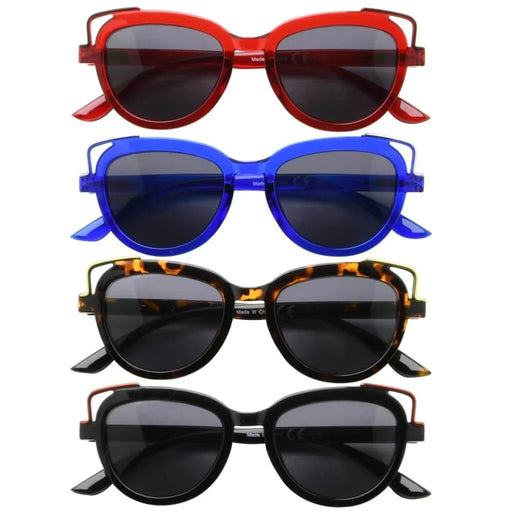 eyekeeper.com 4 Pack Cat-eye Design Bifocal Sunglasses SBR2113 Sunglasses
