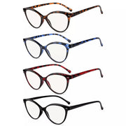 eyekeeper.com 4 Pack Cat-eye Progressive Multifocus Readers MTR9112 Eyeglasses