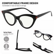 eyekeeper.com 4 Pack Cat-eye Progressive Multifocus Reading Glasses M2103 Eyeglasses