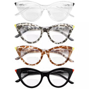 eyekeeper.com 4 Pack Cat-eye Readers Bifocal Reading Glasses BR2103 Eyeglasses