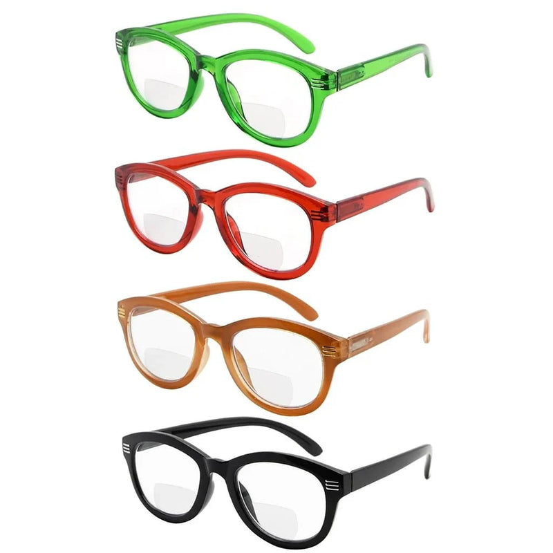 eyekeeper.com 4 Pack Cat-eye Style Bifocal Reading Glasses BR2107 Eyeglasses