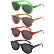 eyekeeper.com 4 Pack Cat-eye Style Bifocal Sunglasses SBR2107 Sunglasses