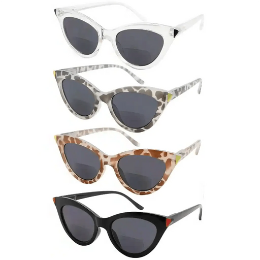 eyekeeper.com 4 Pack Cat-eye Stylish Bifocal Sunglasses SBR2103 Sunglasses