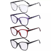 eyekeeper.com 4 Pack Cat-eye Tortoise Reading Glasses FH1570 Eyeglasses