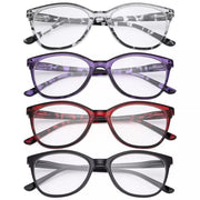 eyekeeper.com 4 Pack Cat-eye Tortoise Reading Glasses FH1570 Eyeglasses