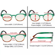 eyekeeper.com 4 Pack Blue Light Filter Reading Glasses UVR124D Eyeglasses