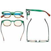 eyekeeper.com 4 Pack Blue Light Filter Reading Glasses UVR124D Eyeglasses