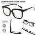 Eyekeeper  - 4 Pack Chic Progressive Multifocus Readers M2108