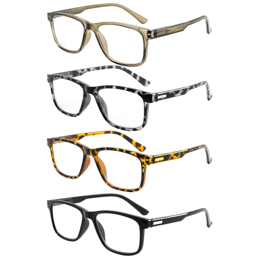 Eyekeeper  - 4 Pack Chic Reading Glasses R005N