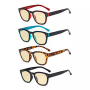 eyekeeper.com 4 Pack Classic Blue Light Blocking Reading Glasses TM089 Eyeglasses