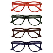 eyekeeper.com 4 Pack Classic Polka Dots Reading Glasses R080P Eyeglasses