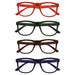 Eyekeeper  - 4 Pack Classic Polka Dots Reading Glasses for Women R080P