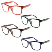 eyekeeper.com 4 Pack Classic Polka Dots Reading Glasses R080P Eyeglasses