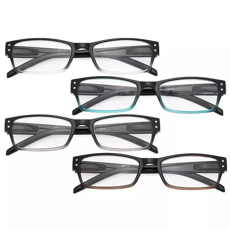 eyekeeper.com 4 Pack Classic Reading Glasses R012B Eyeglasses