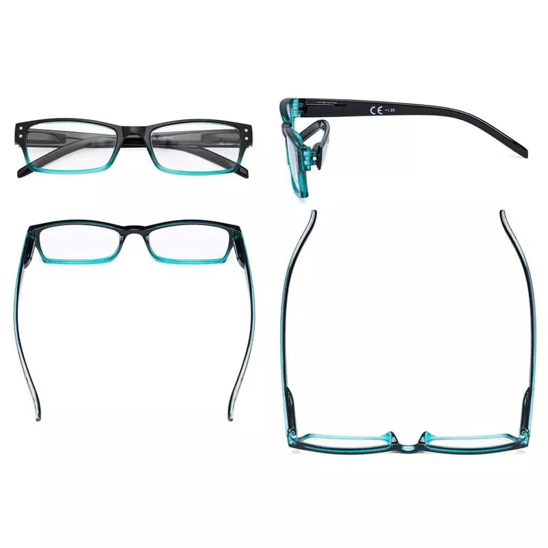 eyekeeper.com 4 Pack Classic Reading Glasses R012B Eyeglasses