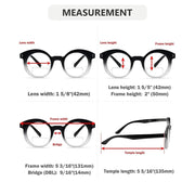 eyekeeper.com 4 Pack Classic Round Bifocal Reading Glasses BR2032 Eyeglasses