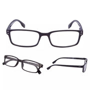 eyekeeper.com 4 Pack Classical Rectangular Reading Glasses Comfort Readers R097-A Eyeglasses