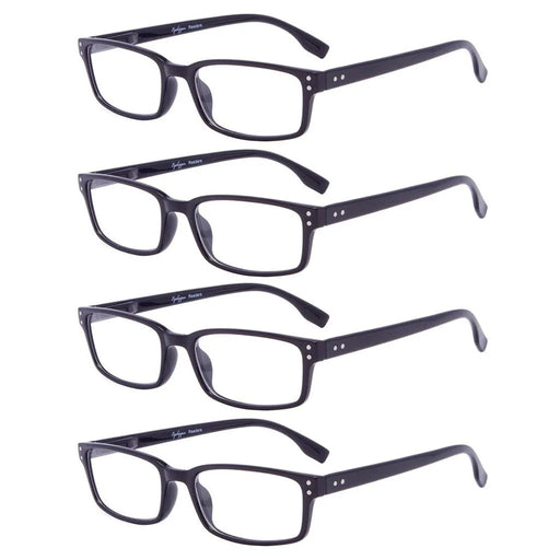 eyekeeper.com 4 Pack Classical Spring-Hinges Reading Glasses R097 Eyeglasses