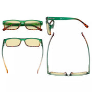 eyekeeper.com 4 Pack Colorful Blue Light Blocking Reading Glasses TM108D Eyeglasses