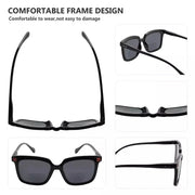 eyekeeper.com 4 Pack Cool Modern Bifocal Reading Sunglasses SBR2108 Sunglasses