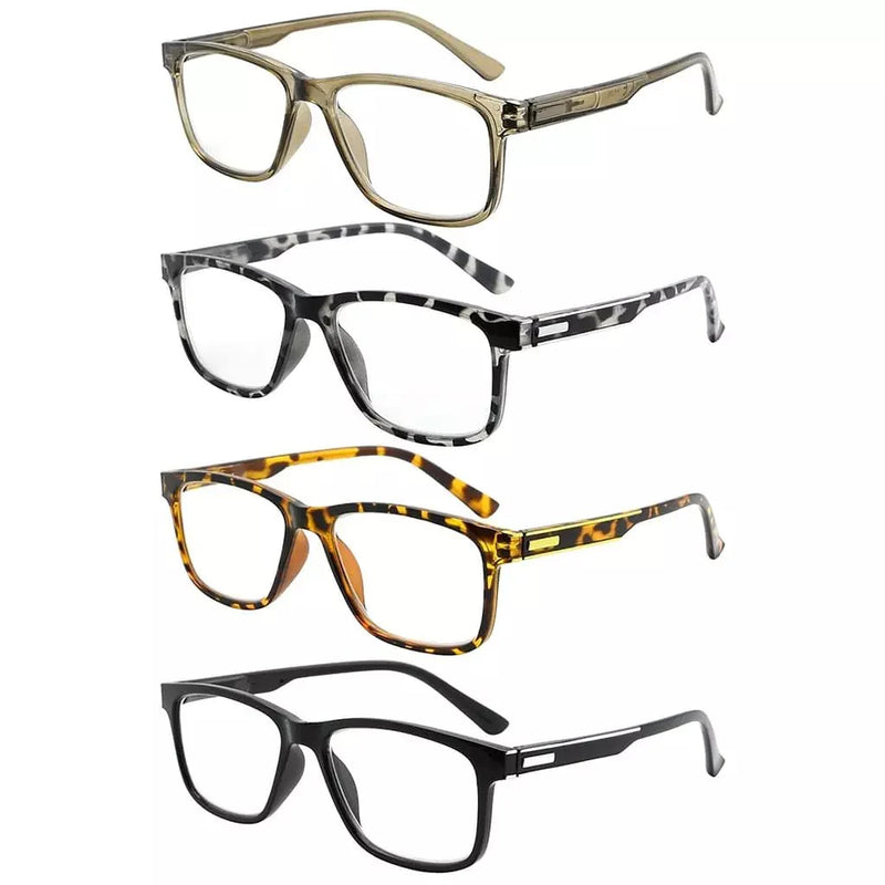 eyekeeper.com 4 Pack Design Reading Glasses Chic Readers R005N Eyeglasses