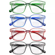 eyekeeper.com 4 Pack Double Color Frame Bifocal Reading Glasses BR2105 Eyeglasses