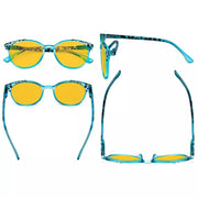 eyekeeper.com 4 Pack Fashion Blue Light Blocking Reading Glasses HP9002D Eyeglasses