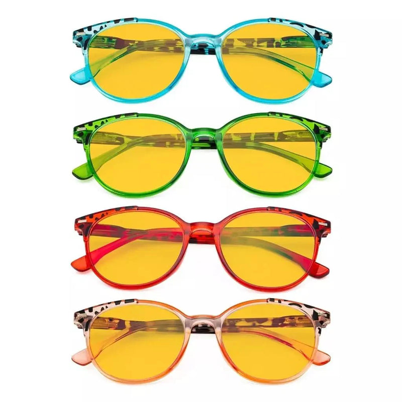 eyekeeper.com 4 Pack Fashion Blue Light Blocking Reading Glasses HP9002D Eyeglasses