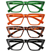 eyekeeper.com 4 Pack Fashion Cat-eye Bifocal Reading Glasses BR2138 Eyeglasses