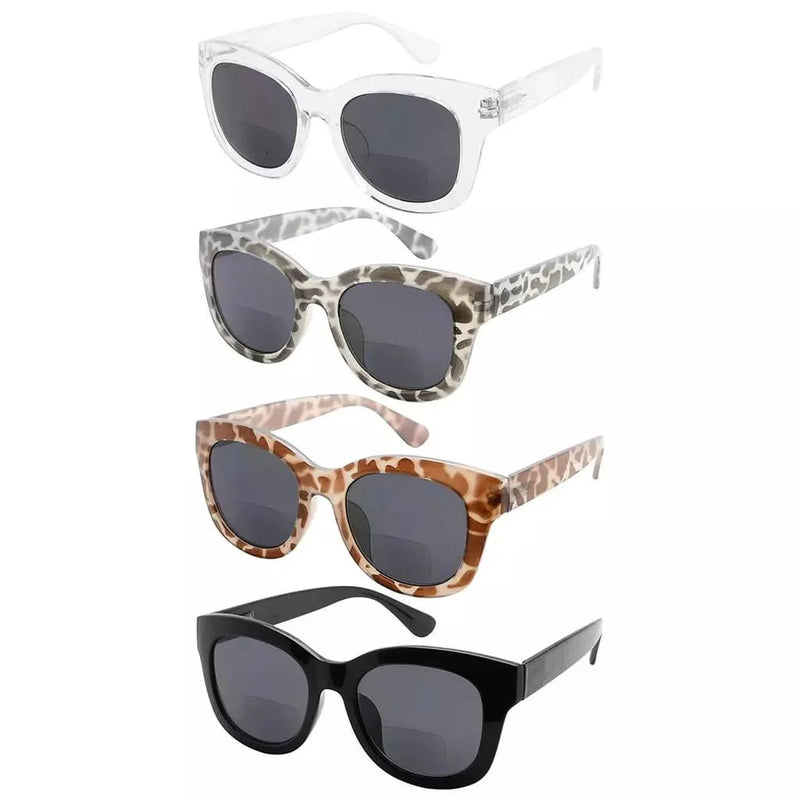 eyekeeper.com 4 Pack Fashionable Bifocal Sunglasses SBR1555 Sunglasses