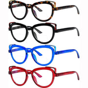 eyekeeper.com 4 Pack Fashionable Cat-eye Bifocal Reading Glasses BR2113 Eyeglasses
