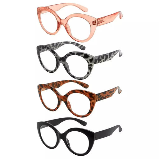 eyekeeper.com 4 Pack Fashionable Cat-eye Reading Glasses R2012 Eyeglasses