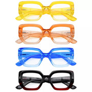 eyekeeper.com 4 Pack Fashionable Reading Glasses Trendy Readers R2026 Eyeglasses