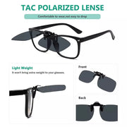 eyekeeper.com 4 Pack Flip up Clip on Sunglasses Polarized JQ3 (60MMx43MM) Sunglasses