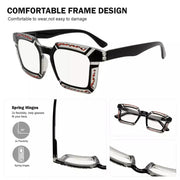 eyekeeper.com 4 Pack Floral Pattern Design Multifocus Readers M2106 Eyeglasses