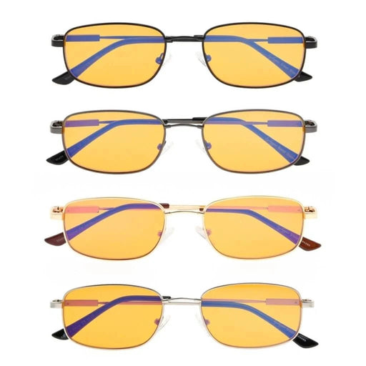 eyekeeper.com 4 Pack Full Rim Blue Light Blocking Reading Glasses DS1703 Eyeglasses