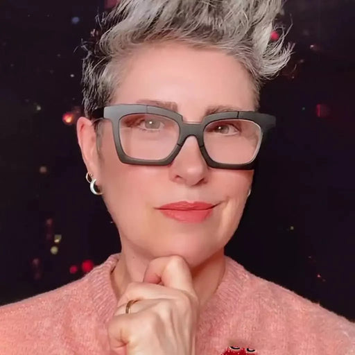 eyekeeper.com 4 Pack Funky Unique Reading Glasses Chic Frosted Readers R2019 Eyeglasses