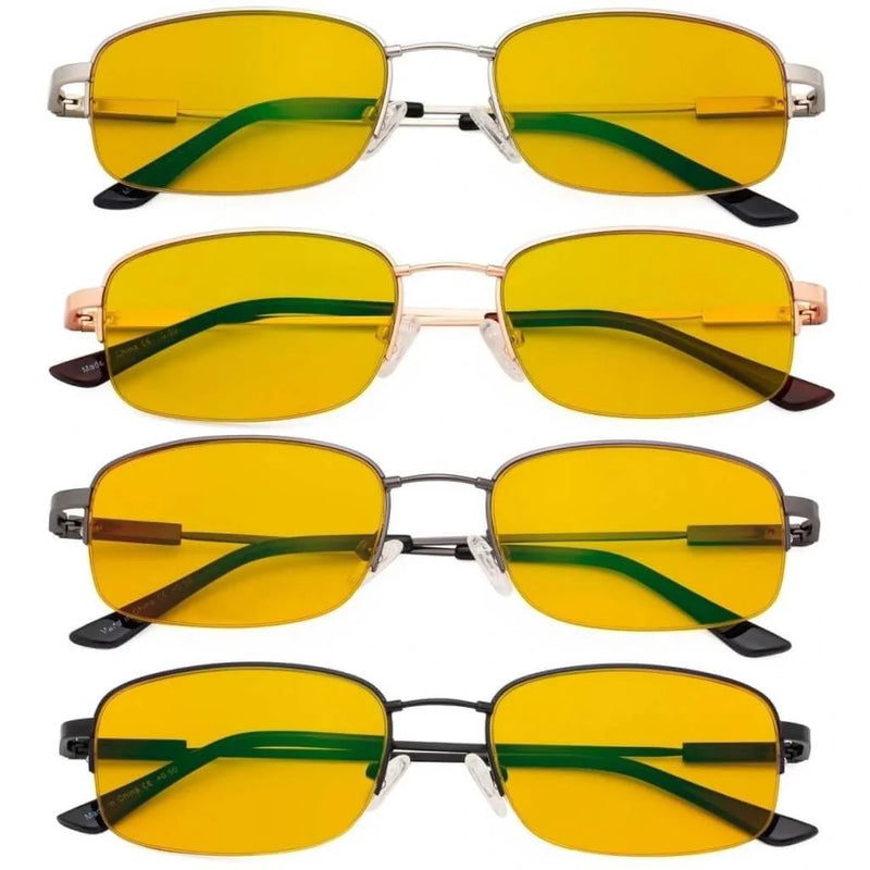 eyekeeper.com 4 Pack Half-rim Blue Light Blocking Reading Glasses HP1704 Eyeglasses