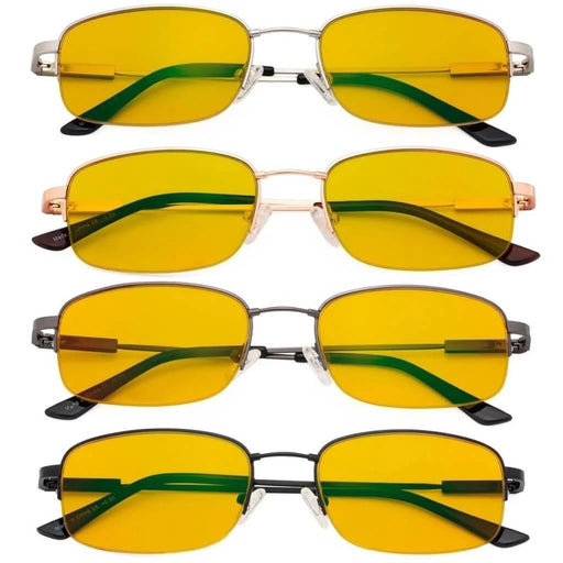 eyekeeper.com 4 Pack Half-rim Blue Light Blocking Reading Glasses HP1704 Eyeglasses