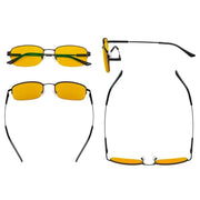 eyekeeper.com 4 Pack Half-rim Blue Light Blocking Reading Glasses HP1704 Eyeglasses